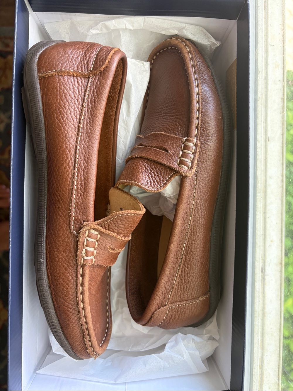 Kids 1901 leather loafers
